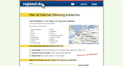 Desktop Screenshot of internet-werbung-kostenlos.de