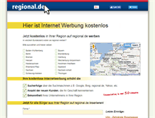 Tablet Screenshot of internet-werbung-kostenlos.de